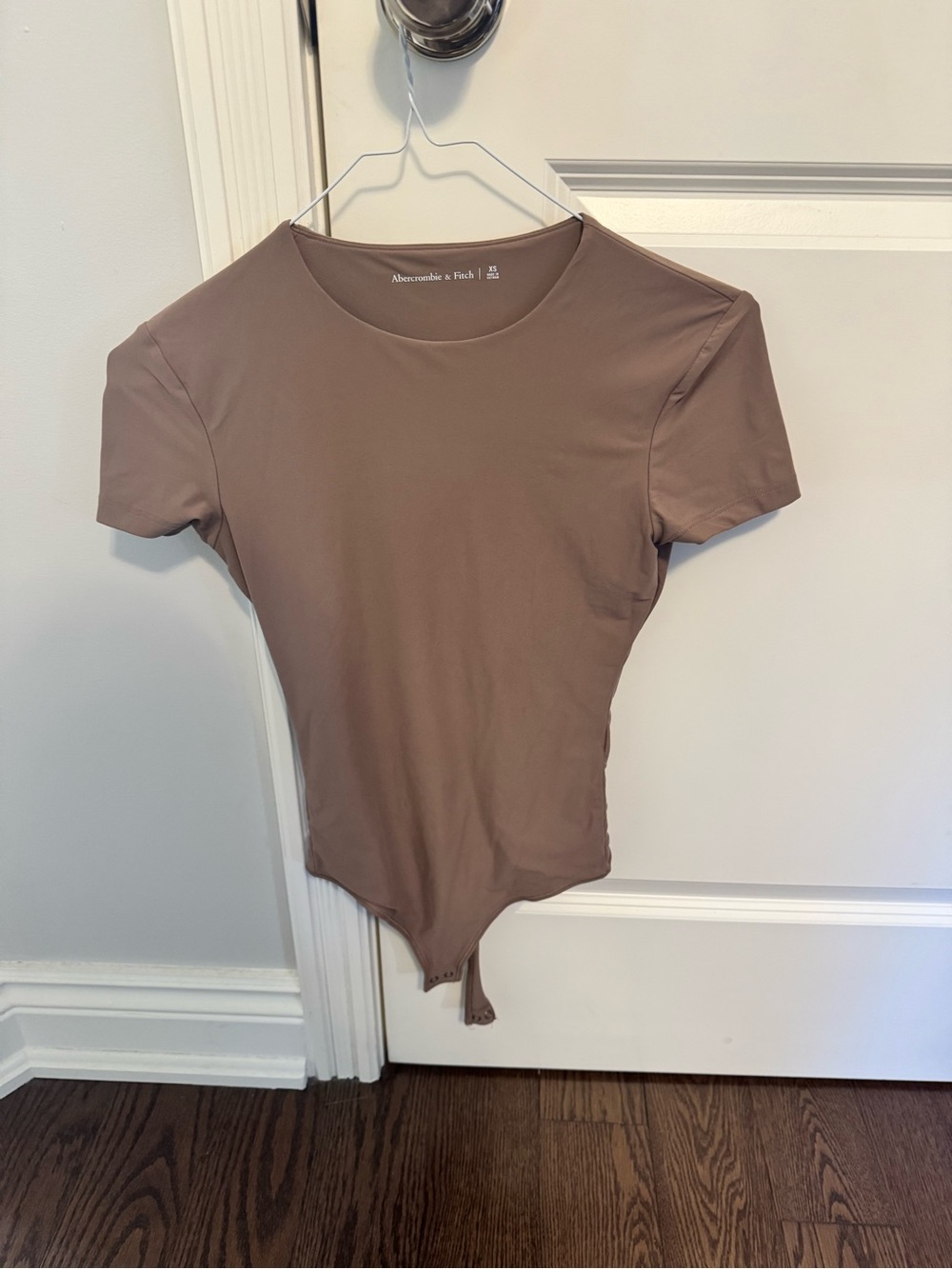 Abercrombie & Fitch Brown Bodysuit - Short Sleeve